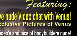 Landofvenus live webcam featuring sexy fitness model and natural bodybuilder